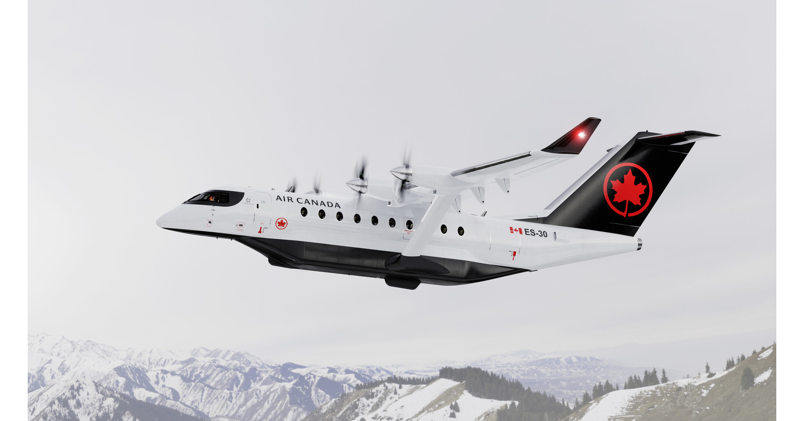 Air Canada обяви в четвъртък, че е поръчала 30 електрически