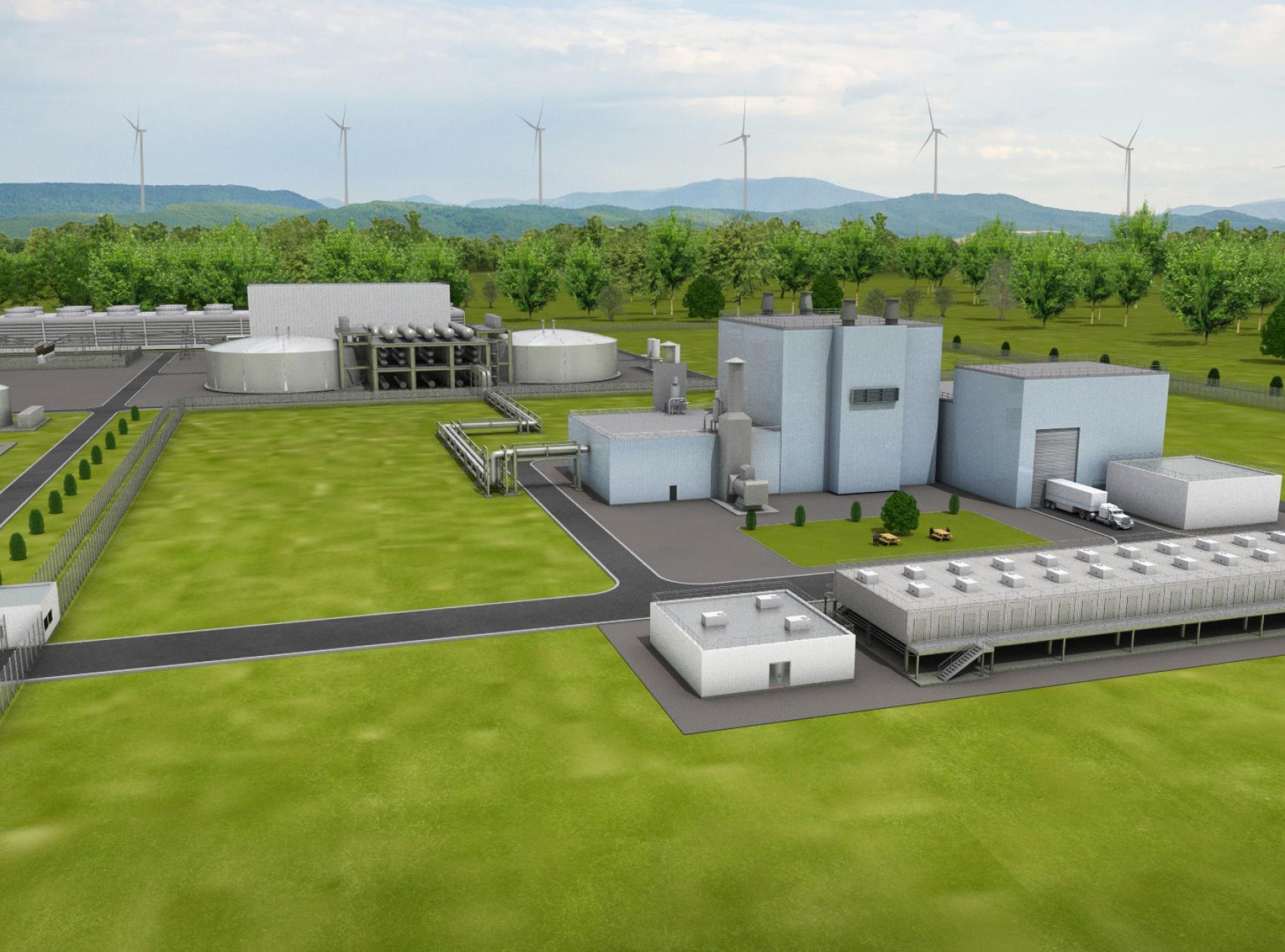Проектът за малък модулен реактор Natrium в щата Уайоминг, подкрепен