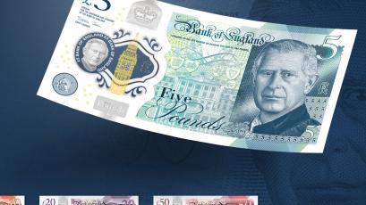 Банката на Англия BoE представи първите банкноти с образа на