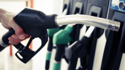 In one year the price of gasoline at gas stations