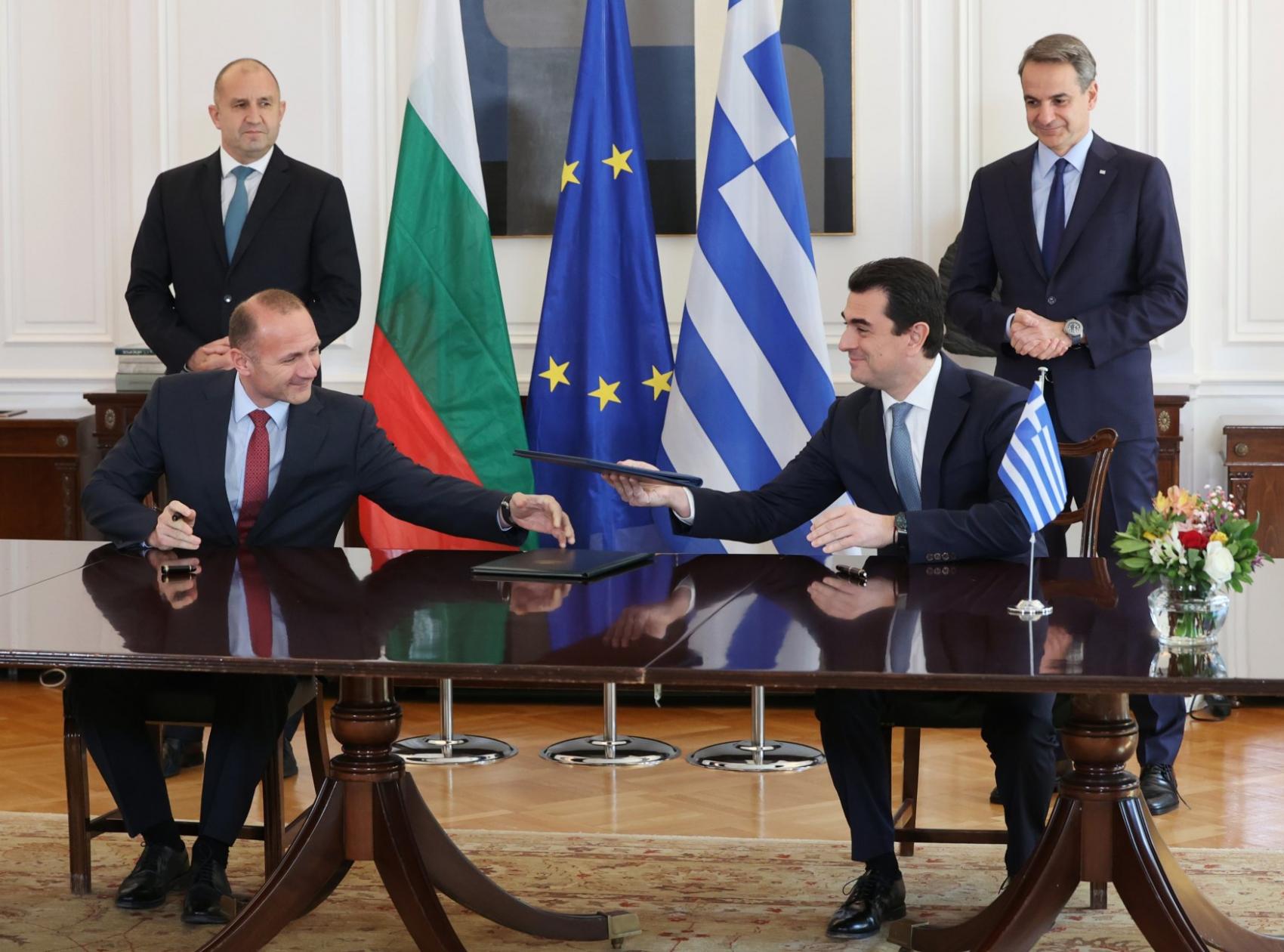 Memorandums of cooperation between Bulgaria and Greece were signed in