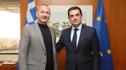 Министрите на енергетиката на България и Гърция Росен Христов