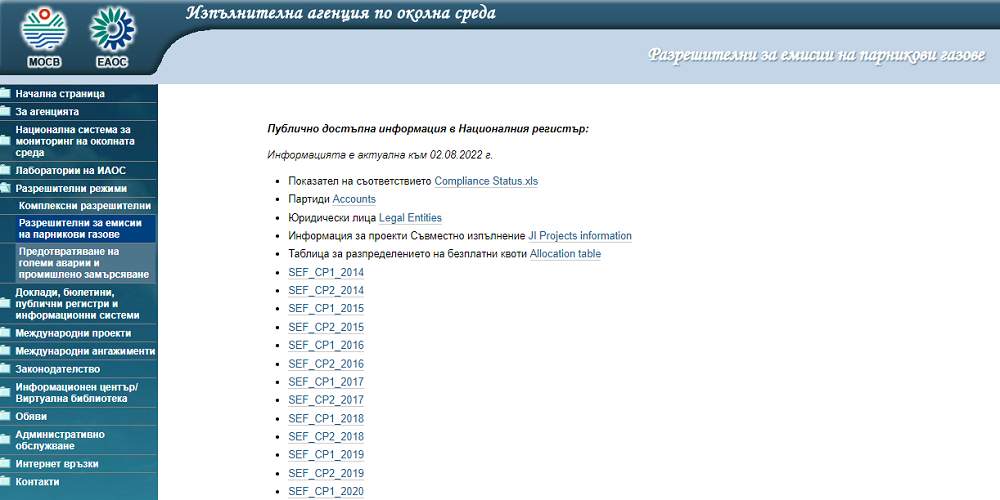 Структурите на екоминистерството оценяват докладите за вредните емисии на бизнеса