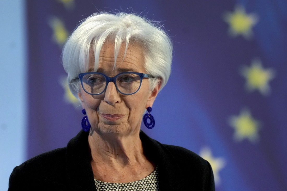Президентката на Европейската централна банка (ЕЦБ) Кристин Лагард намекна за