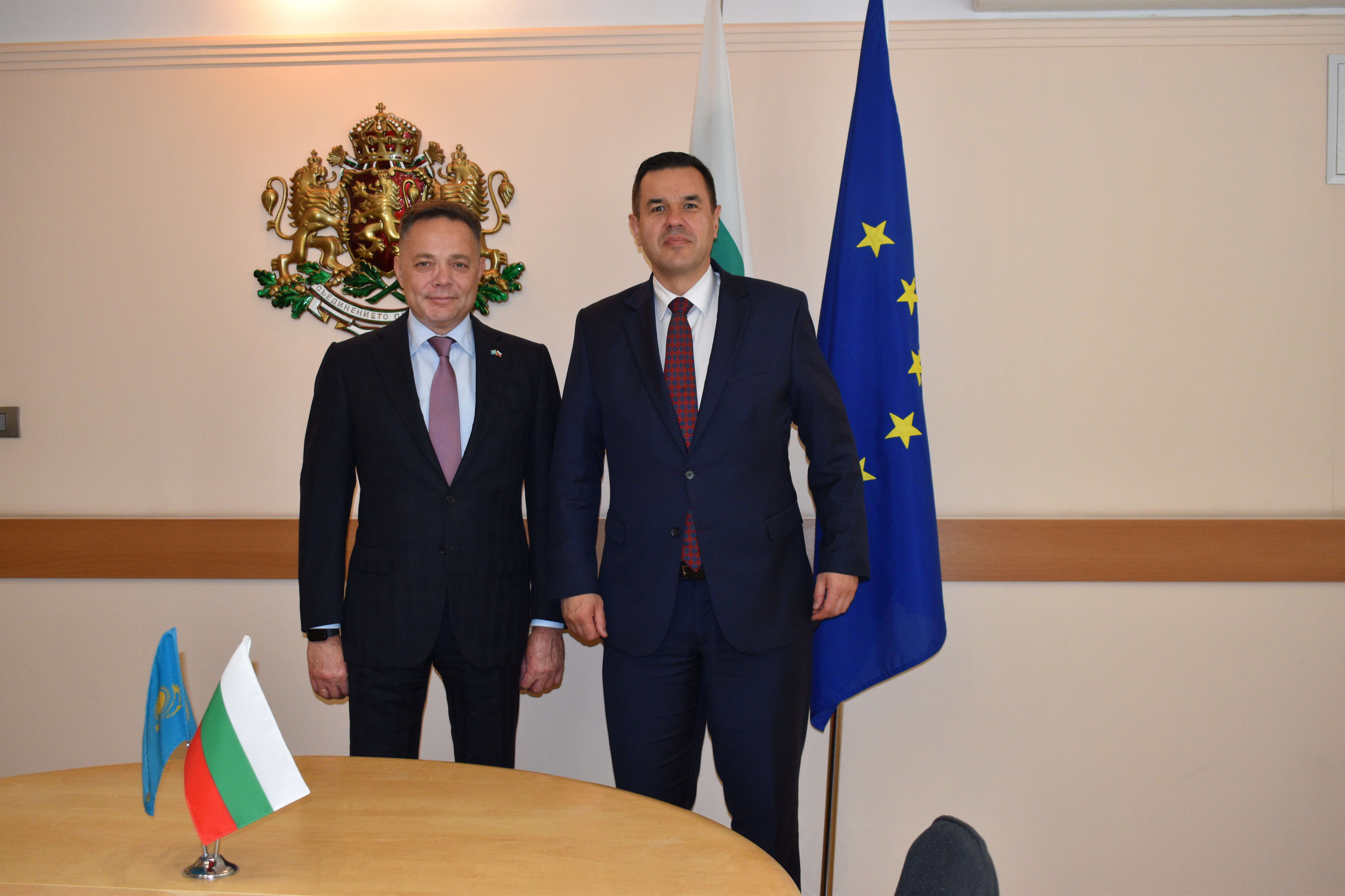 Засилване на регионалното сътрудничество между България и Казахстан, и важността