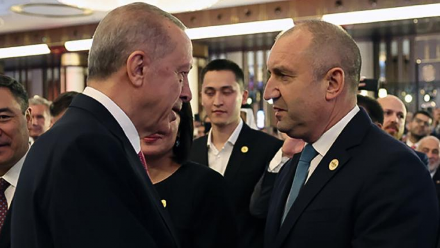Together with the President of Turkey, Recep Tayyip Erdogan, we