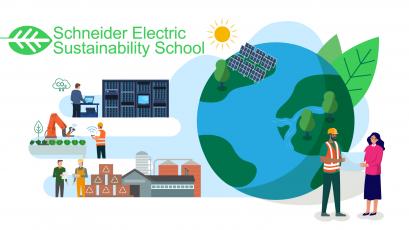 Първото Училище за устойчиво развитие на Schneider Electric вече записва