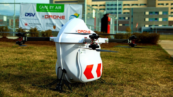 Канадската компания Drone Delivery Canada получи разрешение за полети извън