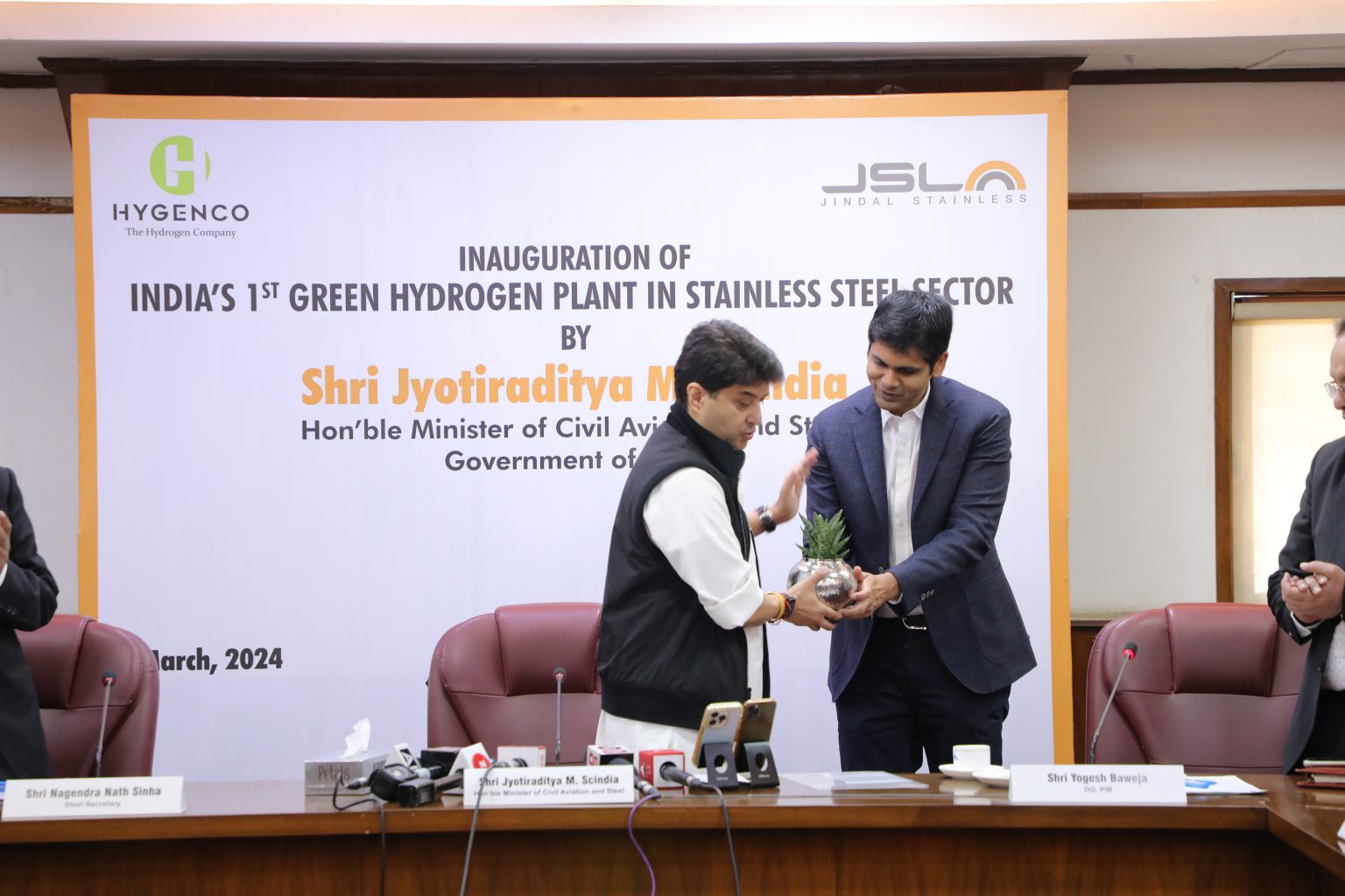 Индийската компания Jindal Stainless Limited (JSL) започна производство на зелен