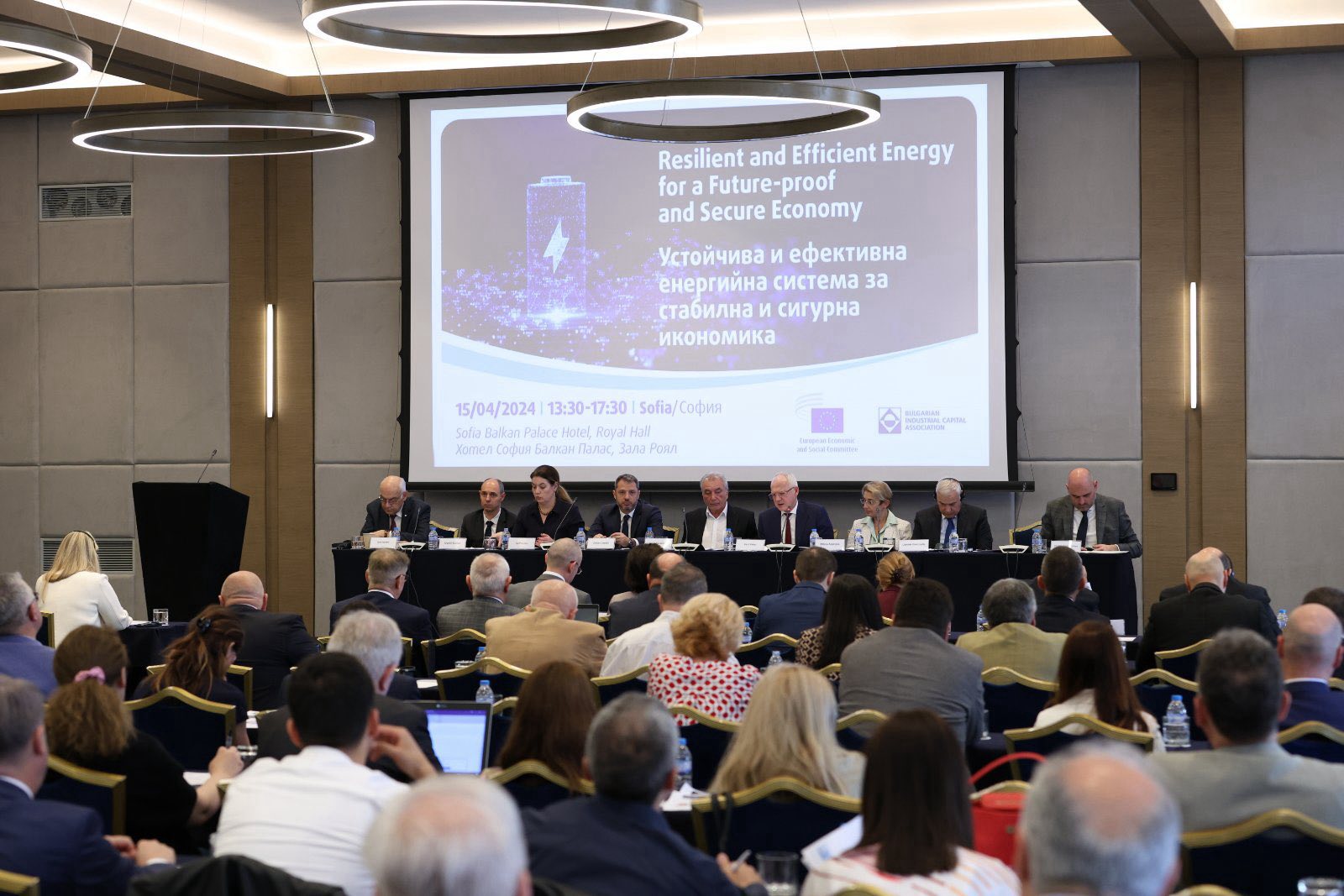 Снимка: Министър Карадимов: Устойчивата и ефективна енергийна система е предпоставка за стабилно икономическо развитие