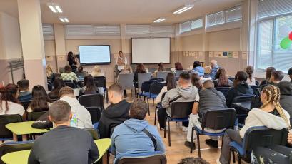 Representatives of EVN Bulgaria gave an open lesson for students