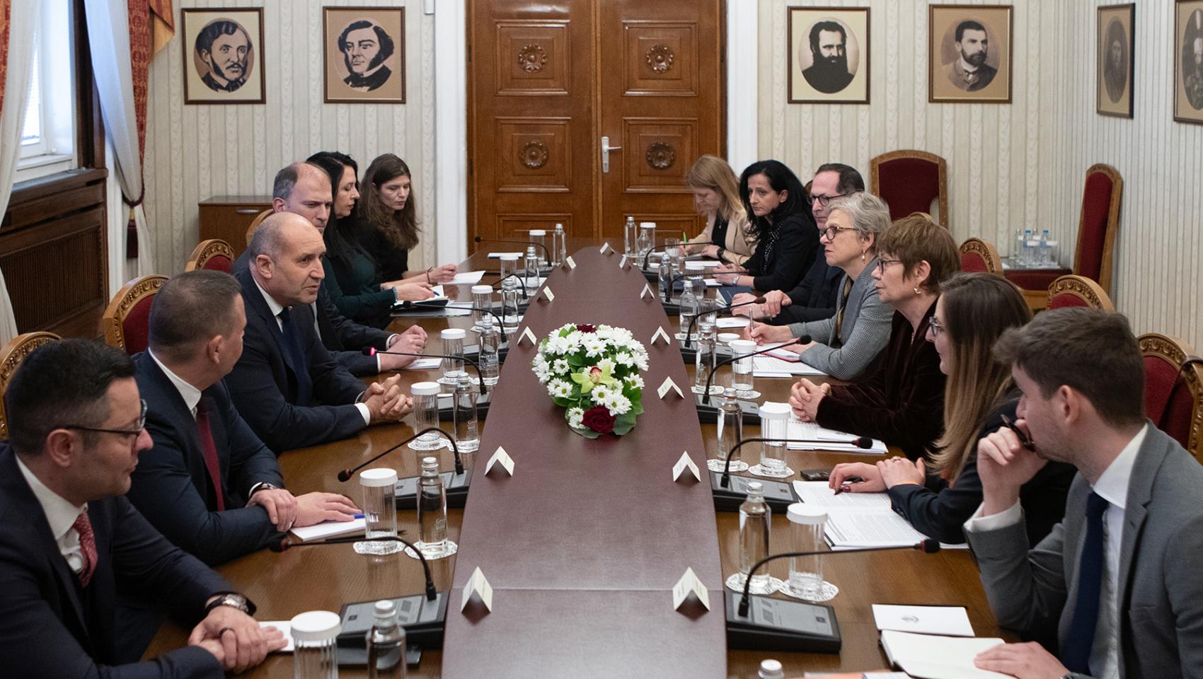 The promotion of investments in expanding transport connectivity and in